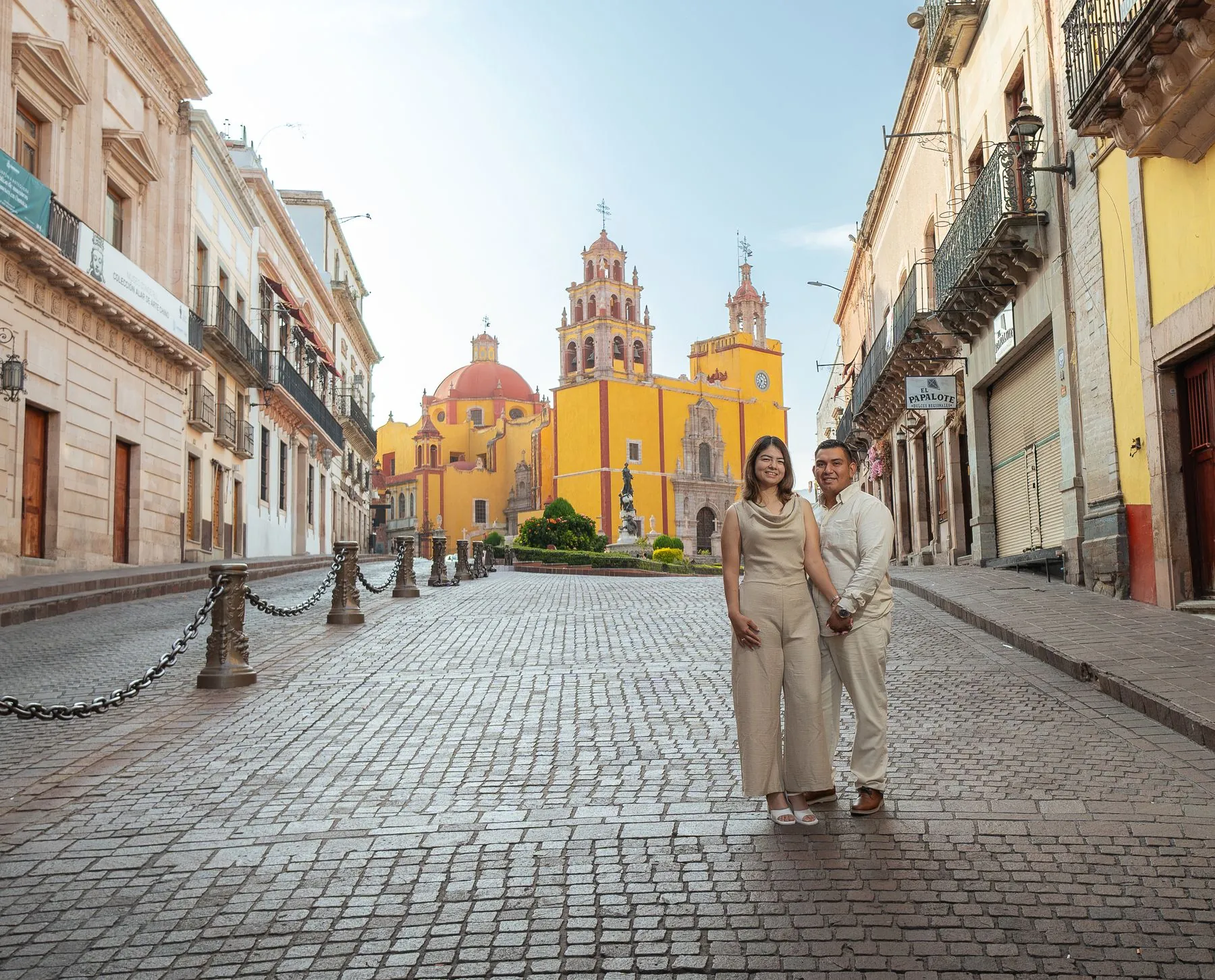 Sesión de pareja en locación